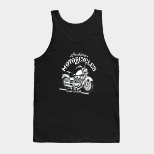 American Motorcycle Biker Style Tank Top